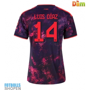 Billiga Bayern Munich Luis Diaz #14 Tredjeställ Dam 2026-27 Kortärmad